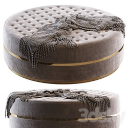 Pouf capitone 