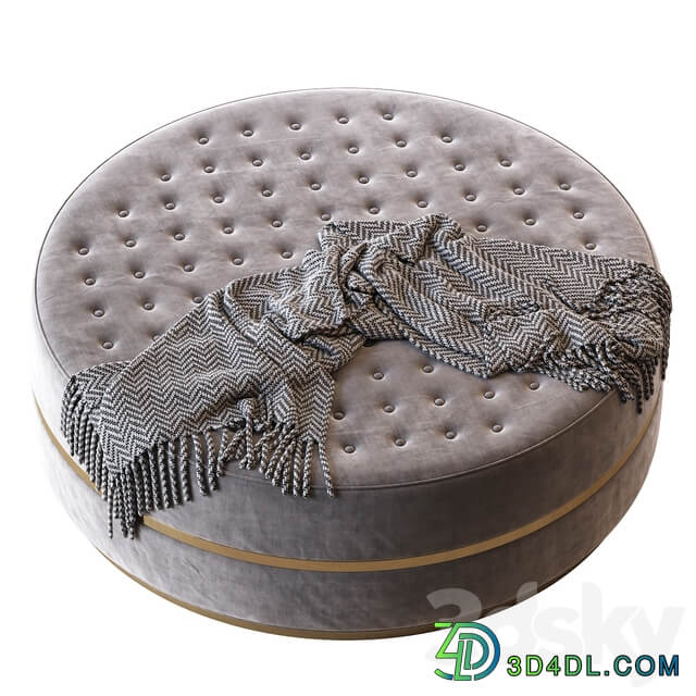 Pouf capitone