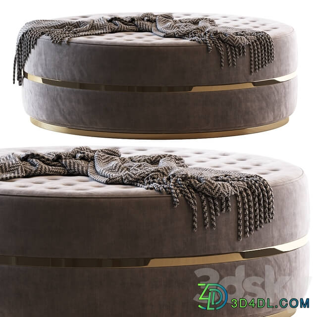 Pouf capitone