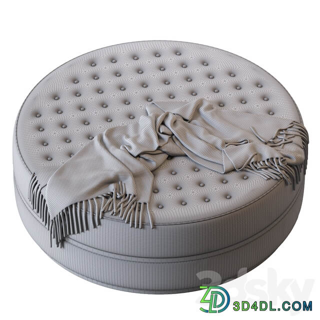 Pouf capitone