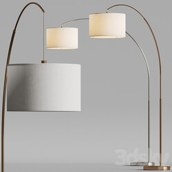 CB2 Big Dipper Arc Floor Lamps 