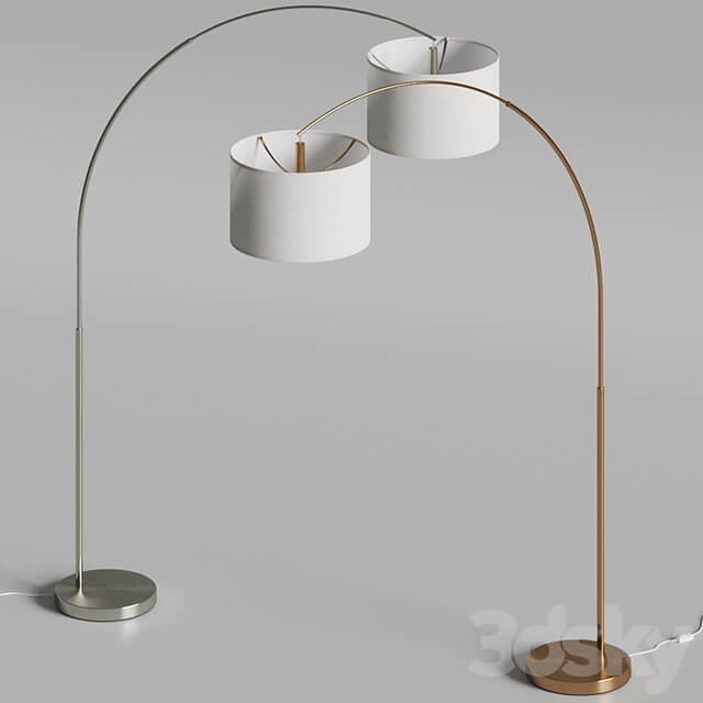 CB2 Big Dipper Arc Floor Lamps