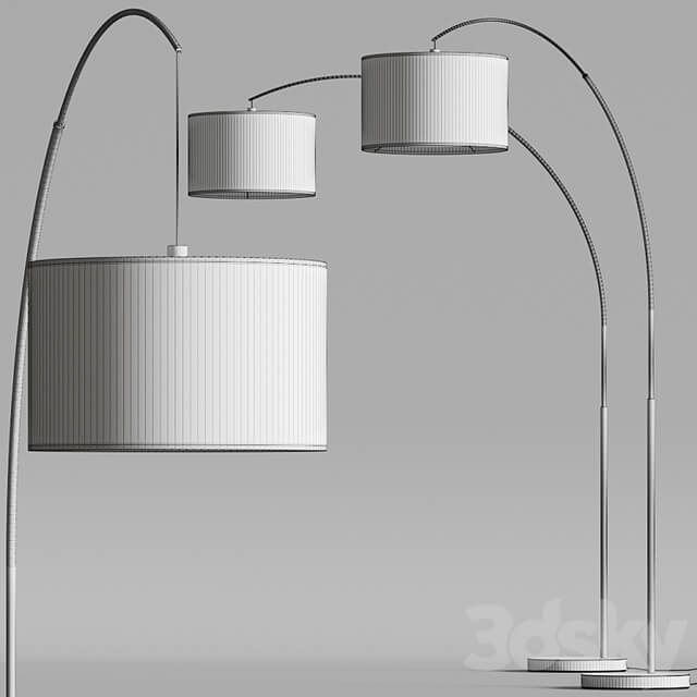 CB2 Big Dipper Arc Floor Lamps