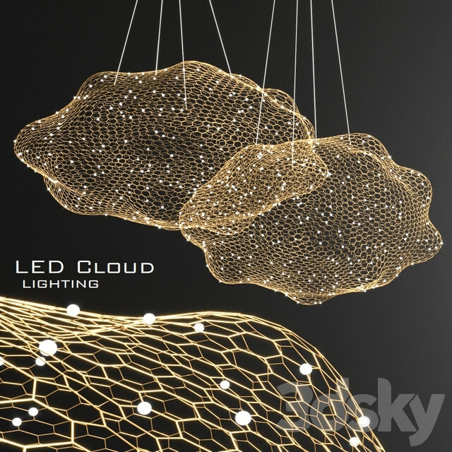 Pendant light LED Cloud Chandelier