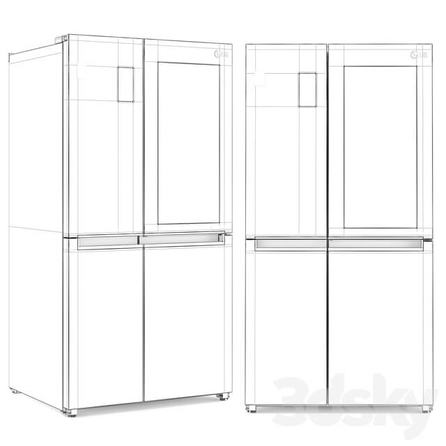 Refrigerator LG GC Q247CBDC