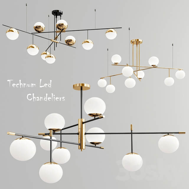 Pendant light Technum Led Chandelier 3 type
