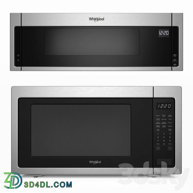 Whirlpool kitchen microwaves