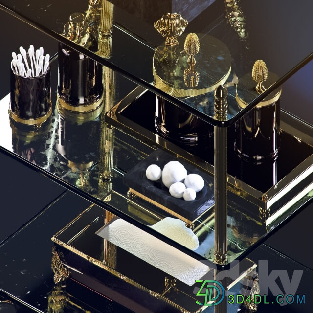 Cristal Et Bronze Prestige Cisele Obsidienne