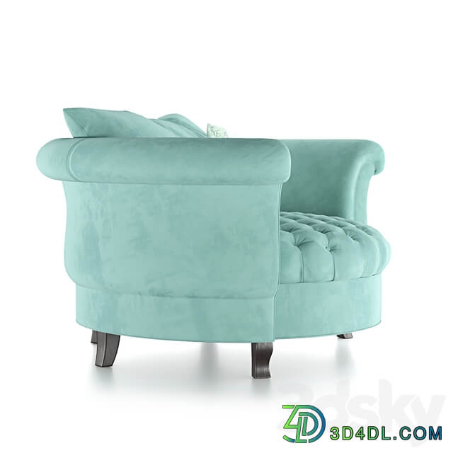 Haute House Harlow Sage Cuddle Chair