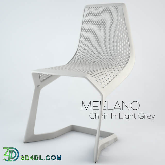 Chair In Light Grey Set Of Four