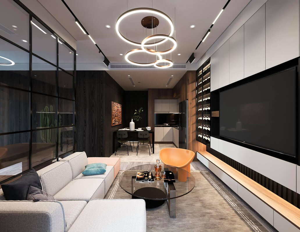 3D Interior Scene File 3dsmax Model Livingroom 561 by Dang Ba Quyet