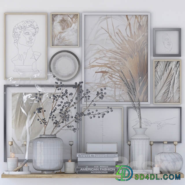 Decorative set with posters 3