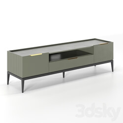 Sideboard Chest of drawer TV cabinet Metropolitan with drawer and folding fronts 