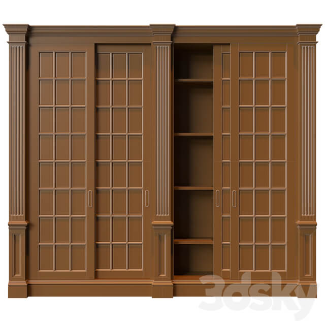 Wardrobe Display cabinets American style wardrobe