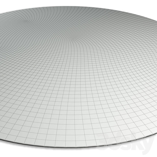 MINOTTI DIBBETS BARCODE round rug