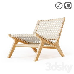 DIY handmade armchair 