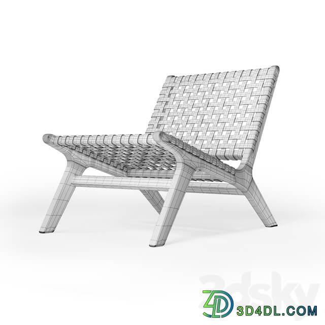 DIY handmade armchair