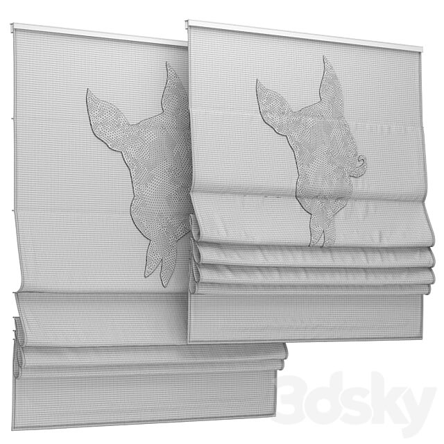 Roman blind 81 for children 39 s room