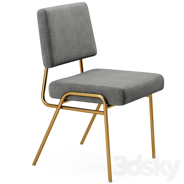 Wire Frame Upholstered Dining Chair Westelm
