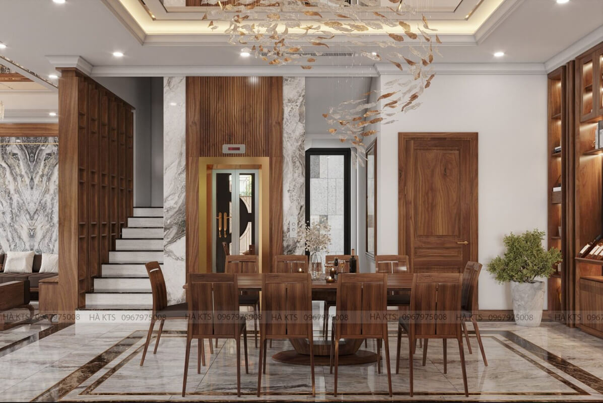  Living Room- Kitchen Interior Model By Ha