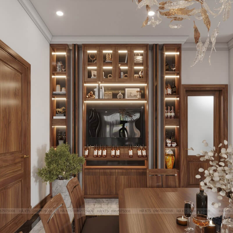  Living Room- Kitchen Interior Model By Ha