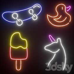Other decorative objects Neon Set 9 