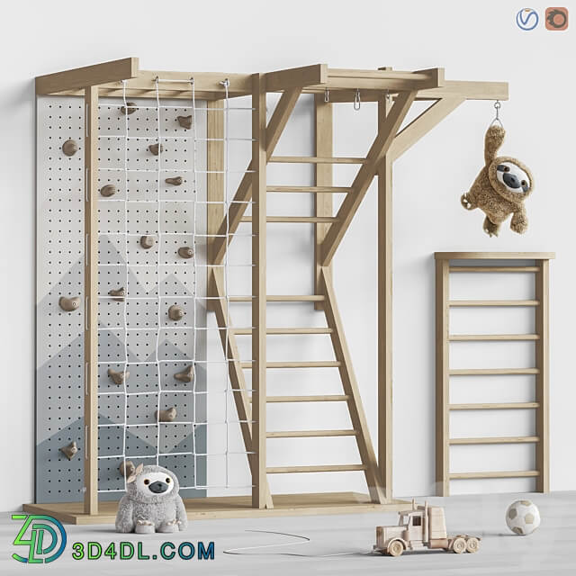 Toys and furniture set 84 Miscellaneous 3D Models