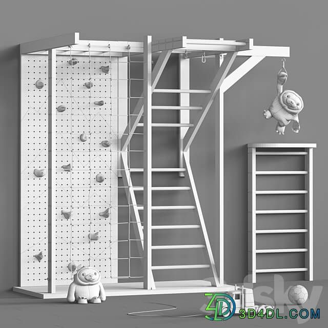 Toys and furniture set 84 Miscellaneous 3D Models