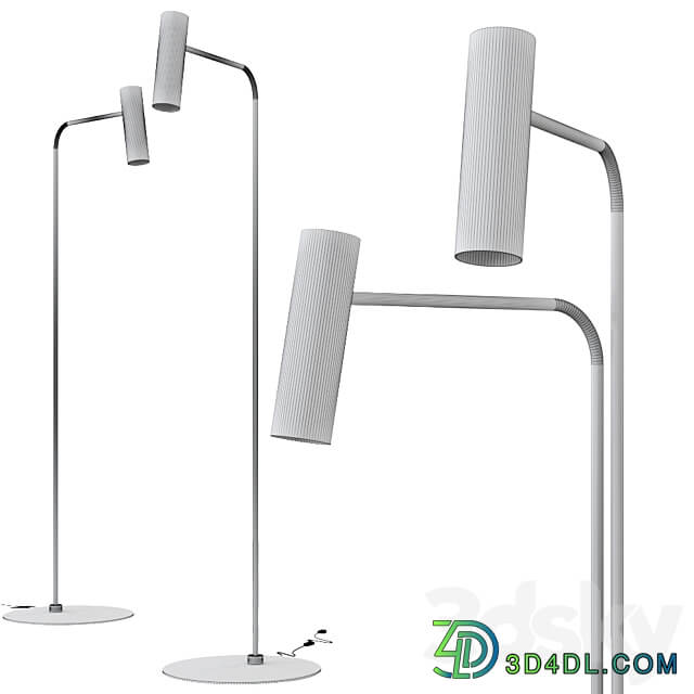 Heron floor bronze by CTO Lighting