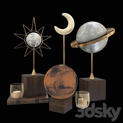 Decor set 3D Models 