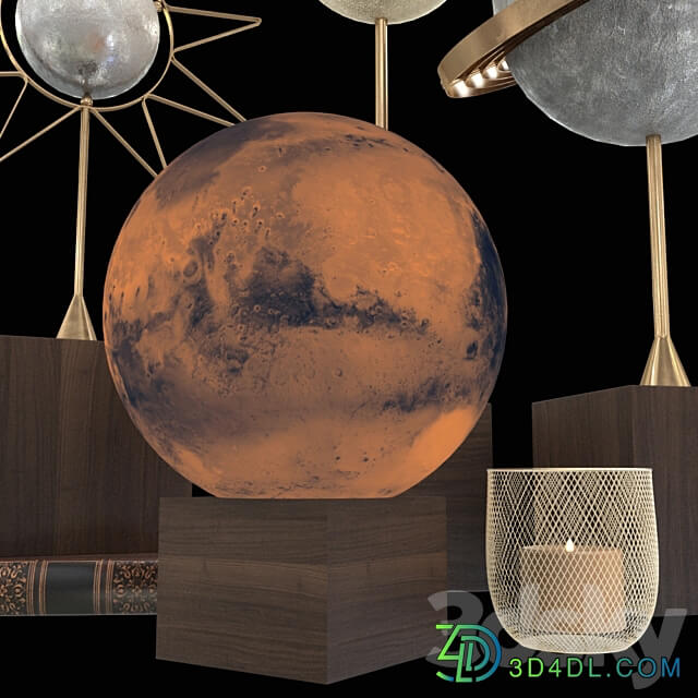 Decor set 3D Models