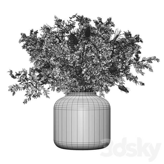 Pampas vase