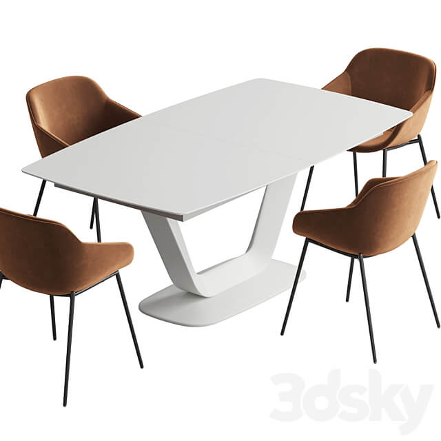 Table Chair Alicante table Vienna chair Boconcept