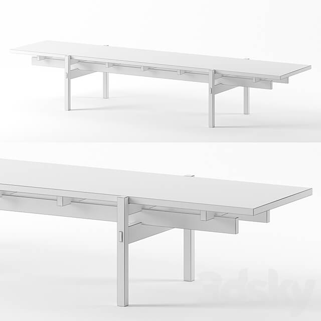 N CT01 table bench by karimoku case study