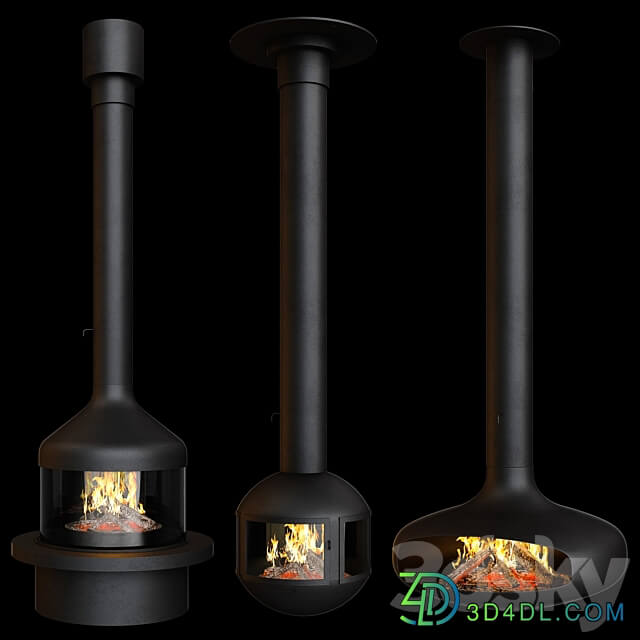 Fireplace set Focus Creation 1 4 options 