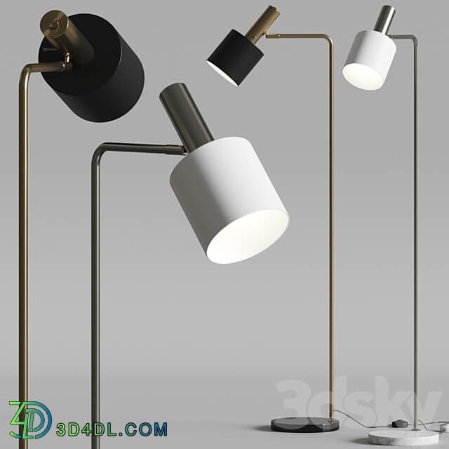 Pottery Barn Emmental Marble Floor Lamps