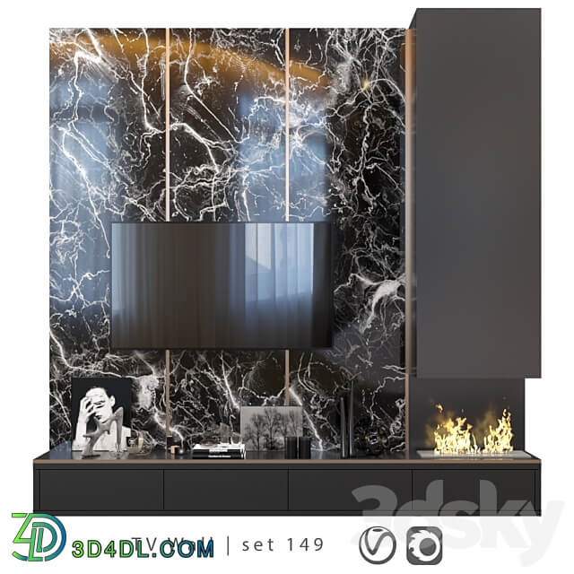 TV Wall set 149
