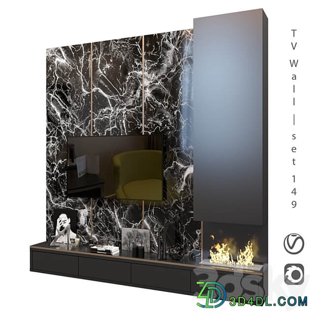 TV Wall set 149