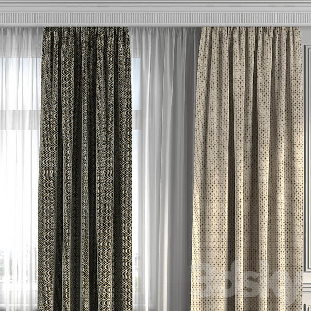 Curtains with window 287