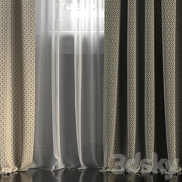 Curtains with window 287