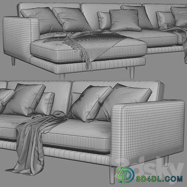Linteloo Pleasure Chaise Longue Sofa