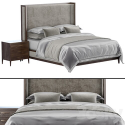 Bed RH The French Contemporary bed 