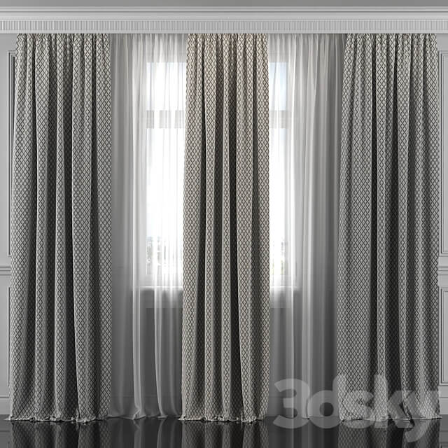 Curtains with window 298