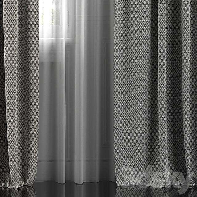 Curtains with window 298