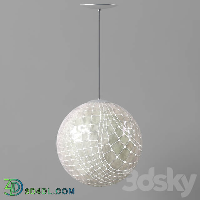 CAPIZ BALL PENDANT Pendant light 3D Models