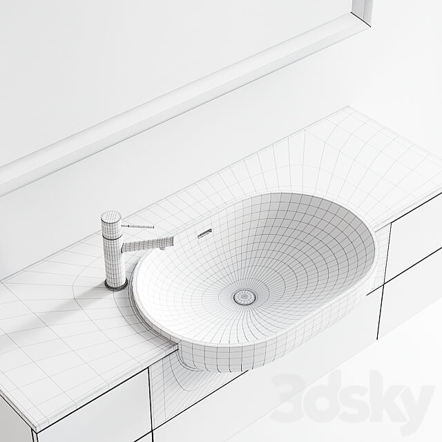 Falper Viaveneto Soft Vanity Unit Set 1