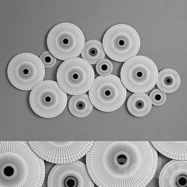 Other decorative objects Wall Patterned 002
