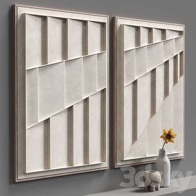 Relief GIANT SUNBEAMS 3D Models