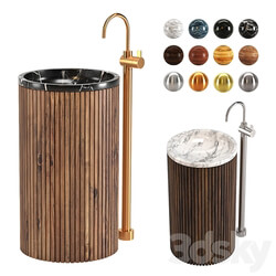 Wash Basin Set 02 