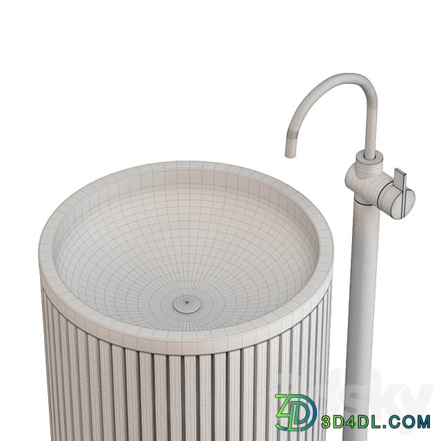 Wash Basin Set 02